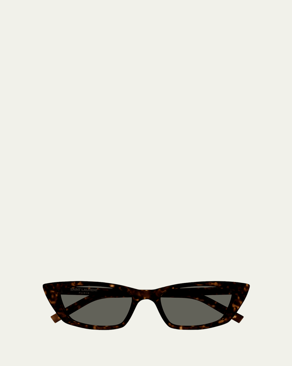 Sleek Acetate Cat-Eye Sunglasses